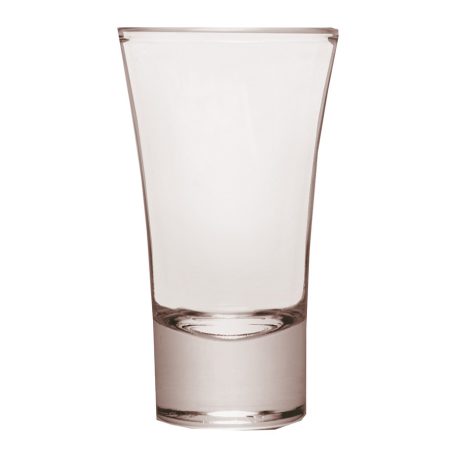 Felespohár jelölt 3-5 cl, üveg