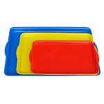 Füles tálca 43X28 cm műanyag