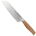   Eikaso Konyhai kés Santoku 20 cm, kovácsoltvas olivafa nyéllel