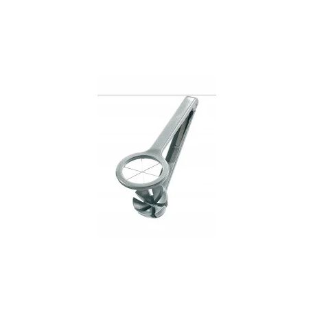 Tojáscikkező 6/19 cm, króm