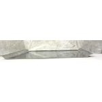 Tálca téglalap 65 x 53cm, rozsdamentes