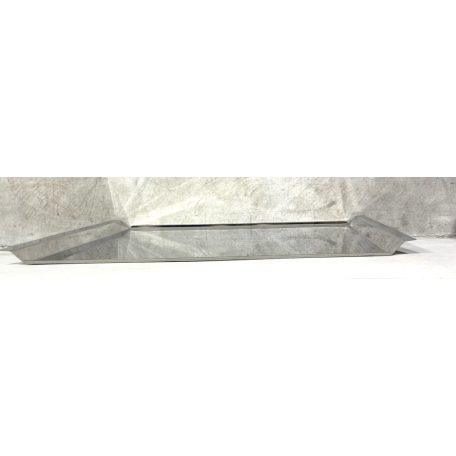 Tálca téglalap 65 x 53cm, rozsdamentes