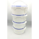 Ételhordó hermetikus záródású 4 x 1,5 l