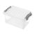 Clipbox - Lite Tároló doboz 25L 43x32x25cm Clippes tetővel
