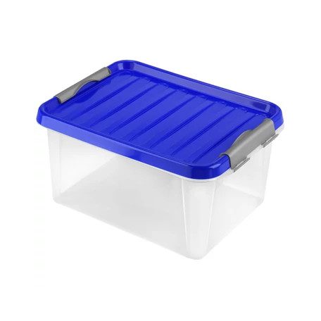 Clipbox - Lite Tároló doboz 39x28,5x18 cm 14 L Clippes tetővel