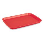 Tálca 36x46 cm ABS piros