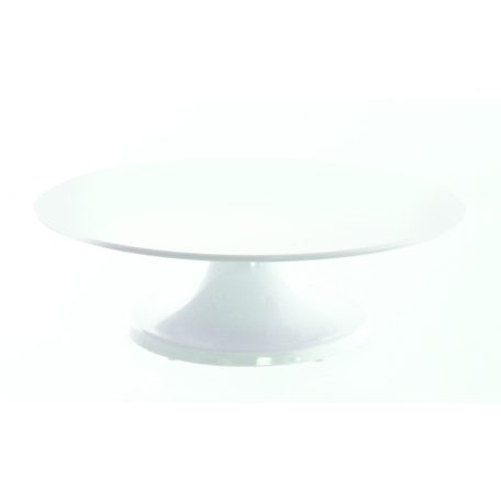 Tortaállvány 320 mm, fehér, melamin