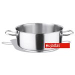 Alacsony lábas 50x20 cm 39 L rozsdamentes
