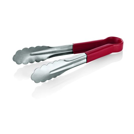 Csipesz univerzális 24 cm, piros, rozsdamentes