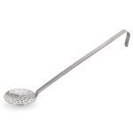 Habkanál 28 cm,  perforált, rozsdamentes