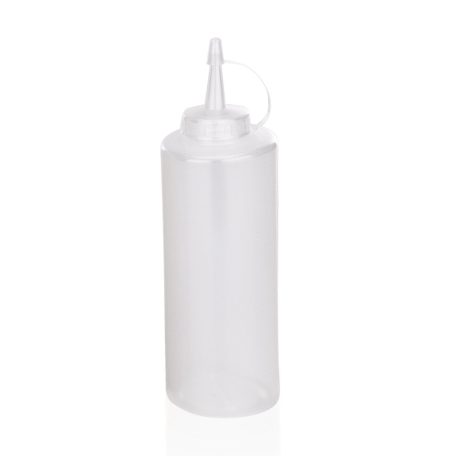 Szószadagoló 450 ml, fehér, PE
