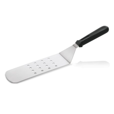Fordítólapát perforált 38,5 cm ABS nyél, 20 x 7 cm 